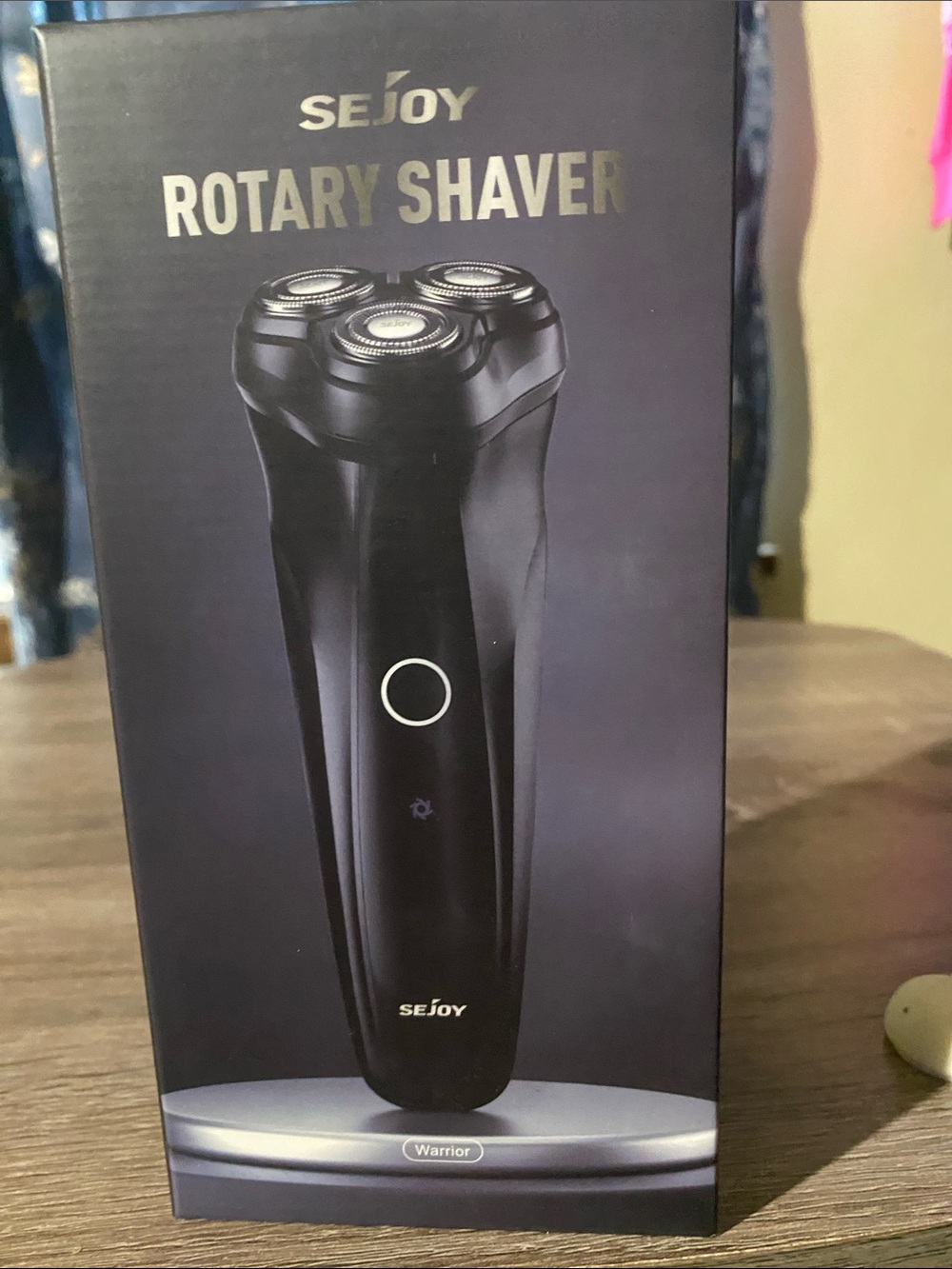 Black Rotary Shaver - Mens Electric Grooming Razor